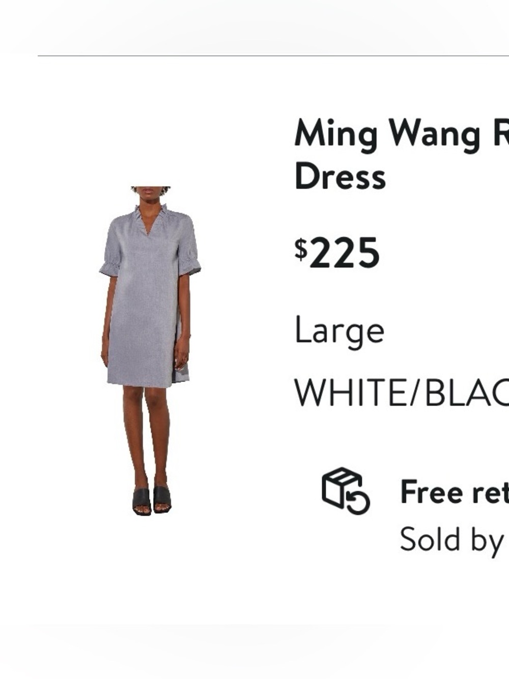 Ming Wang A-Line Dress